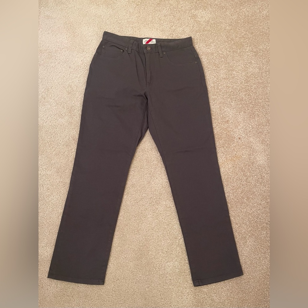 Best Made Co Grey 5 Pocket Pant